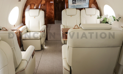 Interior of Gulfstream 650 by Duncan Aviation