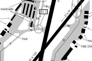  image of airport made with airport code overlay