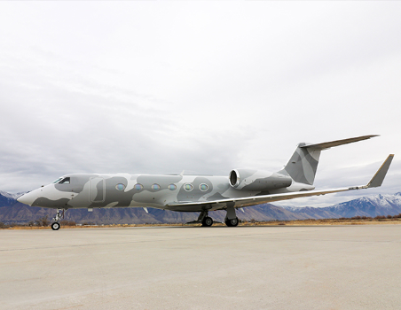 Exterior of Gulfstream G450