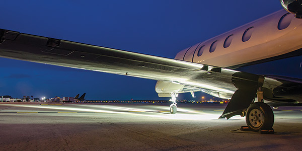 BoomBeam Lighting Installed in Phenom 300