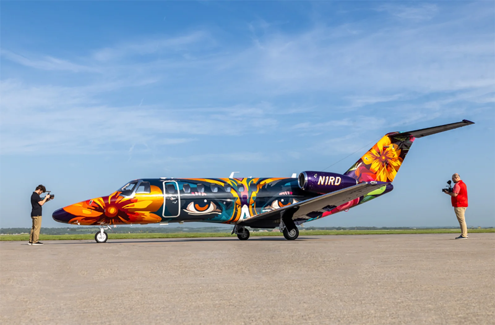 Duncan Aviation&rsquo;s Marketing efforts are achieved by an in-house team, including videographers Jared Petr and Cade Fisher. See other unique paint schemes we have documented.