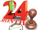 New	24-Month Warranty Has You Covered